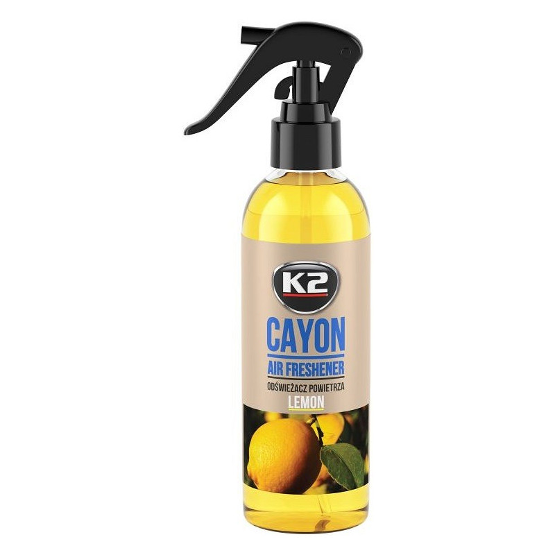 K2 CAYON LEMON ÕHUVÄRSKENDAJA 250ML/PIHUSTI