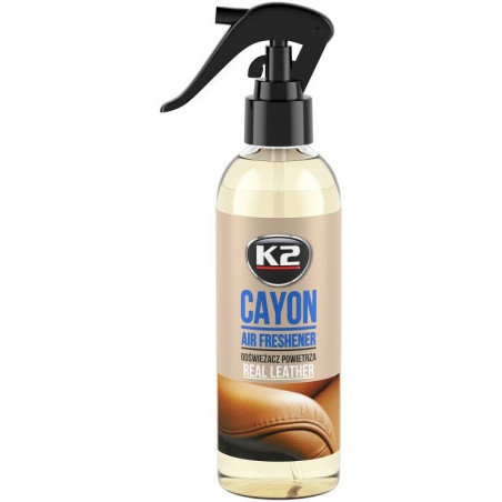 K2 CAYON REAL LEATHER ÕHUVÄRSKENDAJA 250ML/PIHUSTI