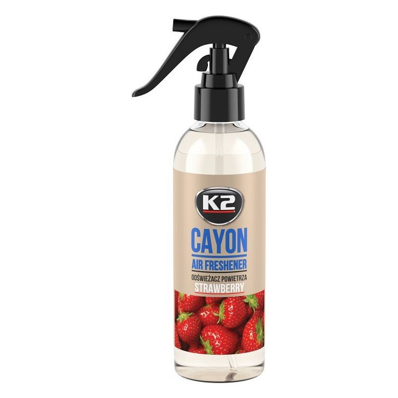 K2 CAYON STRAWBERRY ÕHUVÄRSKENDAJA 250ML/PIHUSTI