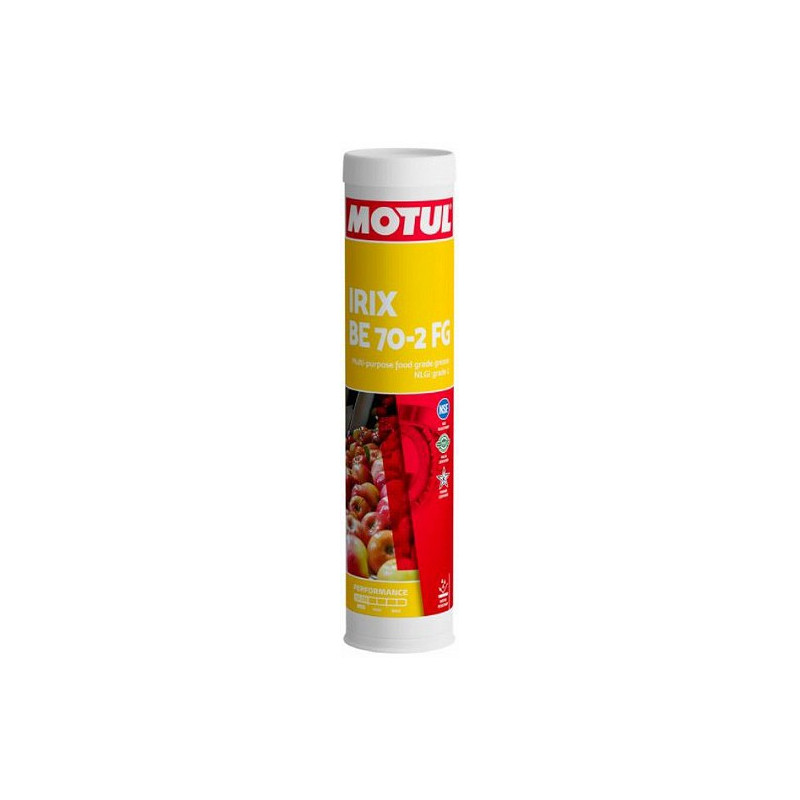 MOTUL TECH IRIX BE 70-2 FG NSF1 H1 TOIDUAINETÖÖSTUSESSE SOBIV MÄÄRE 400G/PADRUN (VALGE)