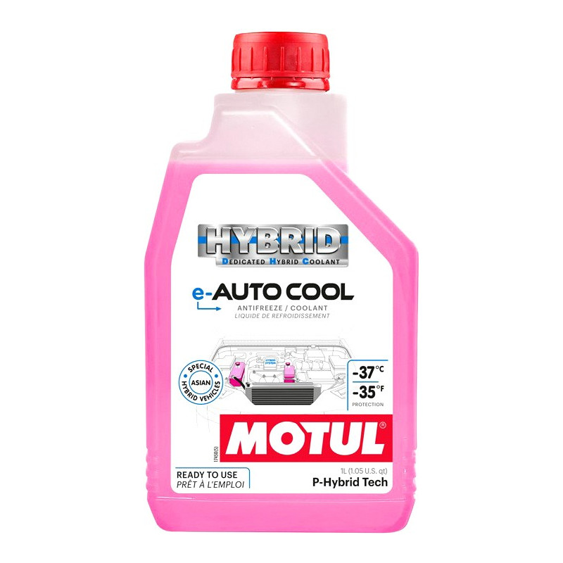 MOTUL E-AUTO COOL -37°C JAHUTUSVEDELIK ROOSA 1L