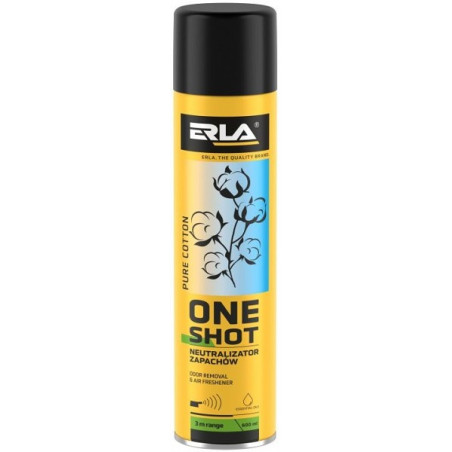 ERLA ONE SHOT PURE COTTON ÕHUVÄRSKENDAJA 600ML