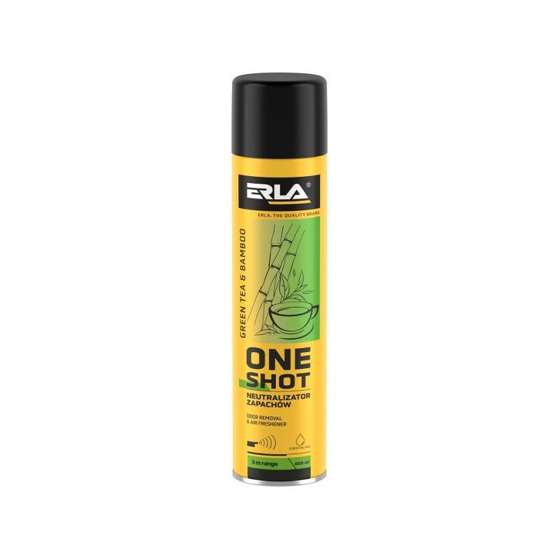 ERLA ONE SHOT GREEN TEA & BAMBOO ÕHUVÄRSKENDAJA 600ML