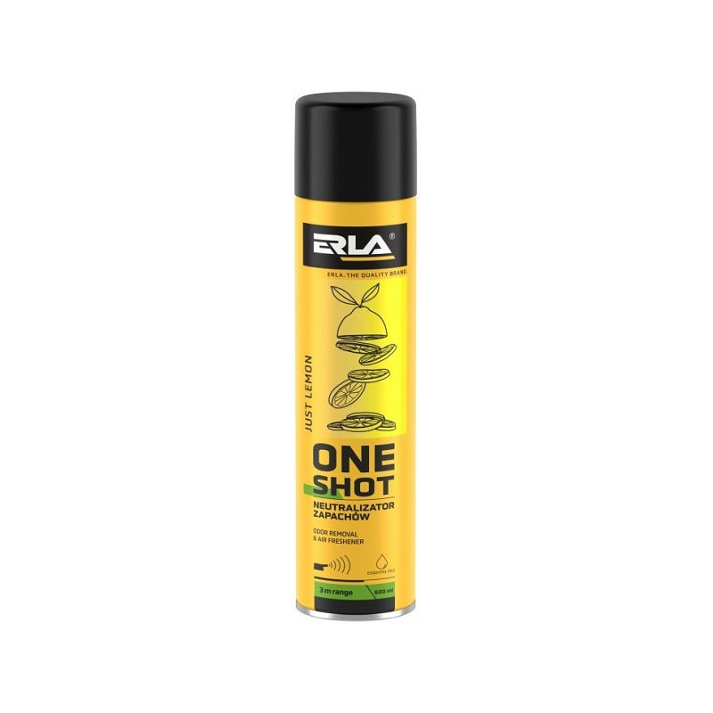 ERLA ONE SHOT JUST LEMON ÕHUVÄRSKENDAJA 600ML