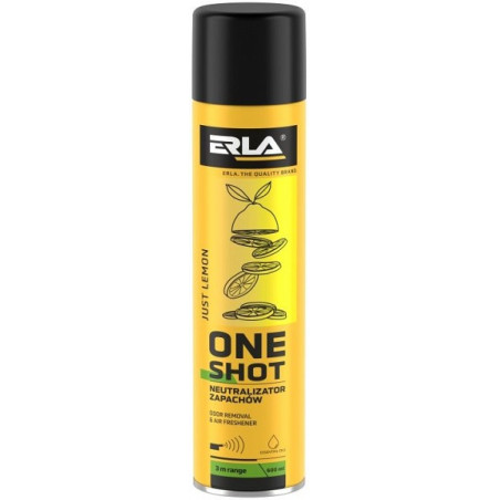 ERLA ONE SHOT JUST LEMON ÕHUVÄRSKENDAJA 600ML