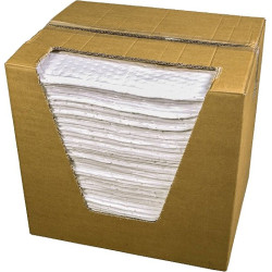 ABSORBENTMATT ÕLILE VALGE SMS 40X50CM 100 TK/PK