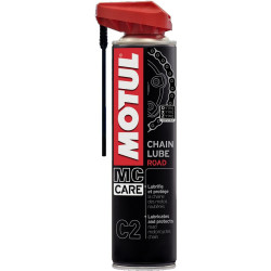 MOTUL C2 CHAIN LUBE ROAD KETIÕLI 400ML/AE DUAL SPRAY