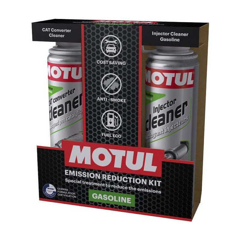 MOTUL EMISSION REDUCTION KIT (BENSIIN) 2X300ML (B2C)