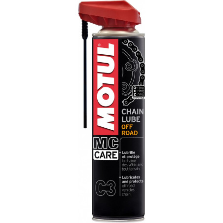 MOTUL C3 CHAIN LUBE OFF ROAD KETIÕLI 400ML/AE DUAL SPRAY