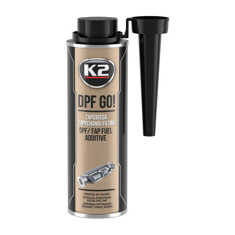 K2 DPF GO! DIISLI TAHMAFILTRI PUHASTAJA 250ML