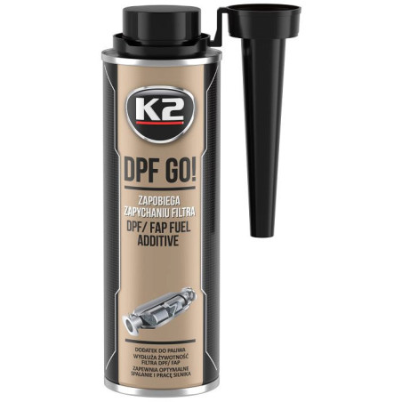 K2 DPF GO! DIISLI TAHMAFILTRI PUHASTAJA 250ML