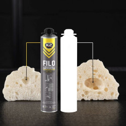 K2 FILO LOW-PRESSURE ALL SEASON'S NANOTECH GUN FOAM PU POLÜURETAANVAHT 750ML/AE