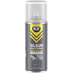 K2 SILGUM RUBBER SEALANT KUMMI PÕHINE HERMEETIK VÄRVITU 500ML/AE