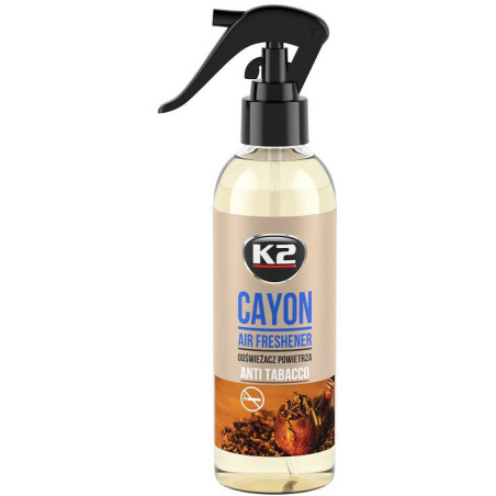 K2 CAYON ANTI TABACCO ÕHUVÄRSKENDAJA 250ML/PIHUSTI