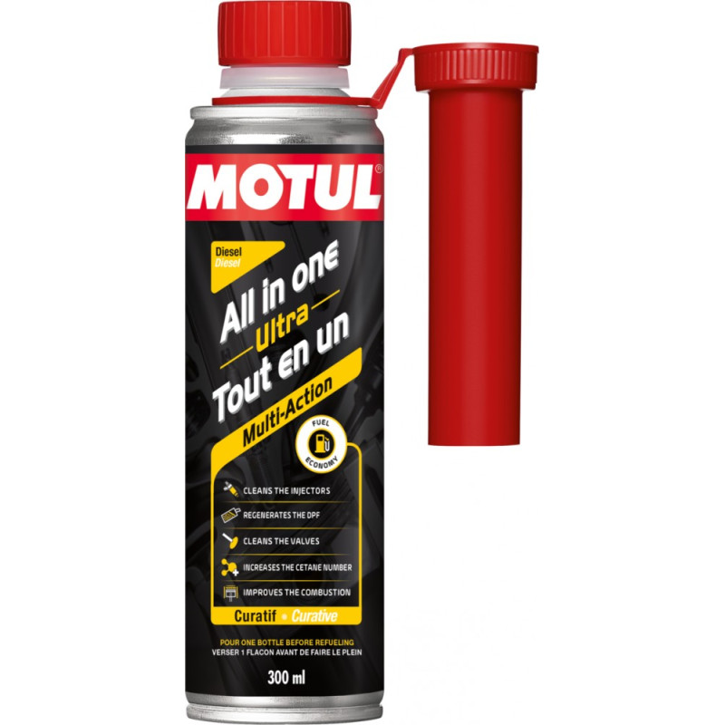 MOTUL ALL IN ONE ULTRA DIESEL DIISLIKÜTUSE LISAND 300ML (B2C)